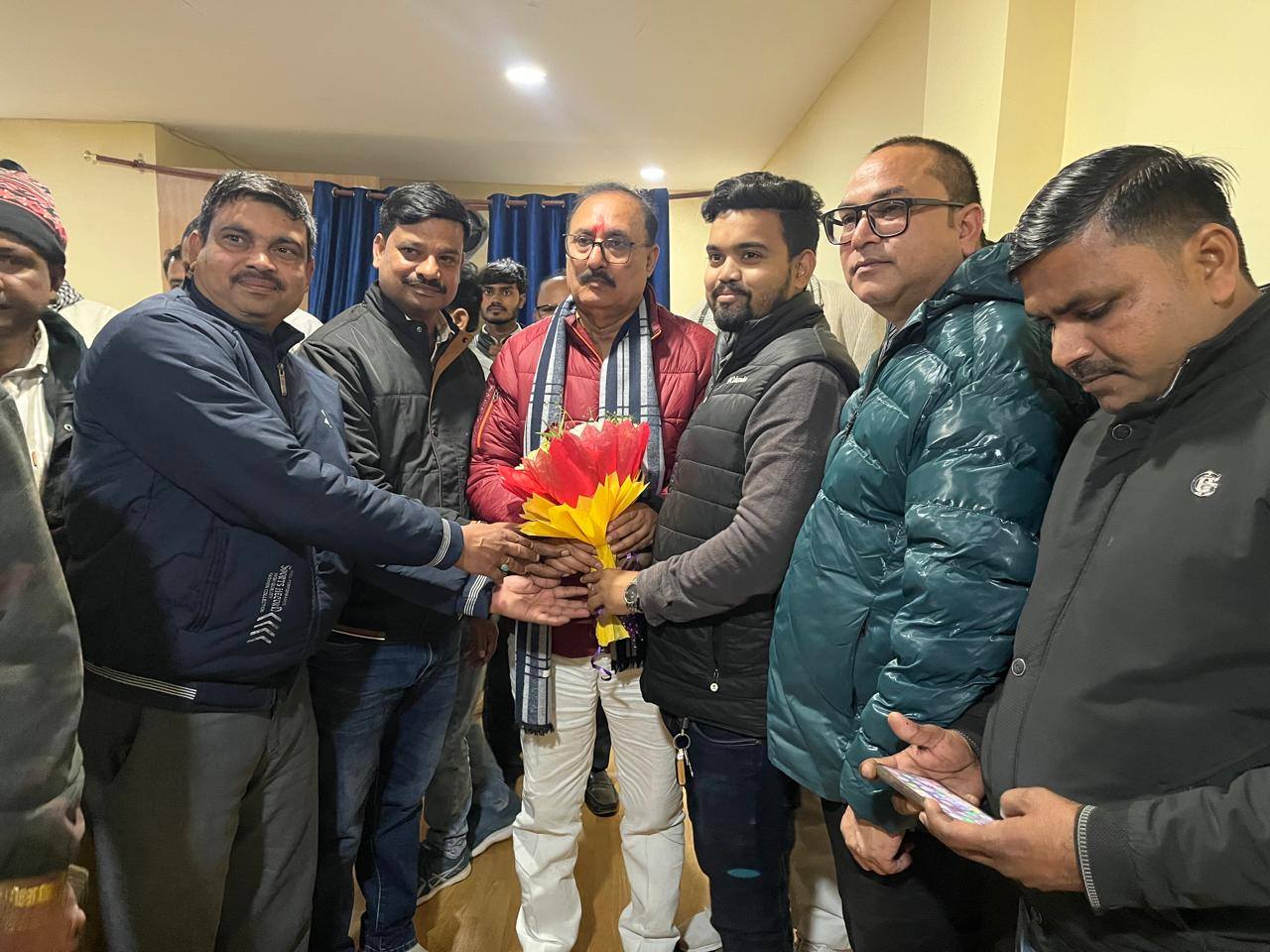 MLA Yogesh Shukla Bakshi Ka Talab Lucknow at Office Opening